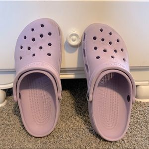 Lavender Crocs